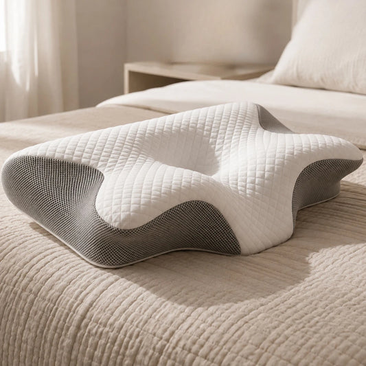 ERGONOMIC CERVICAL MEMORY FOAM PILLOW