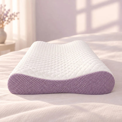 Breathable TPE Air Layer Cervical Pillow